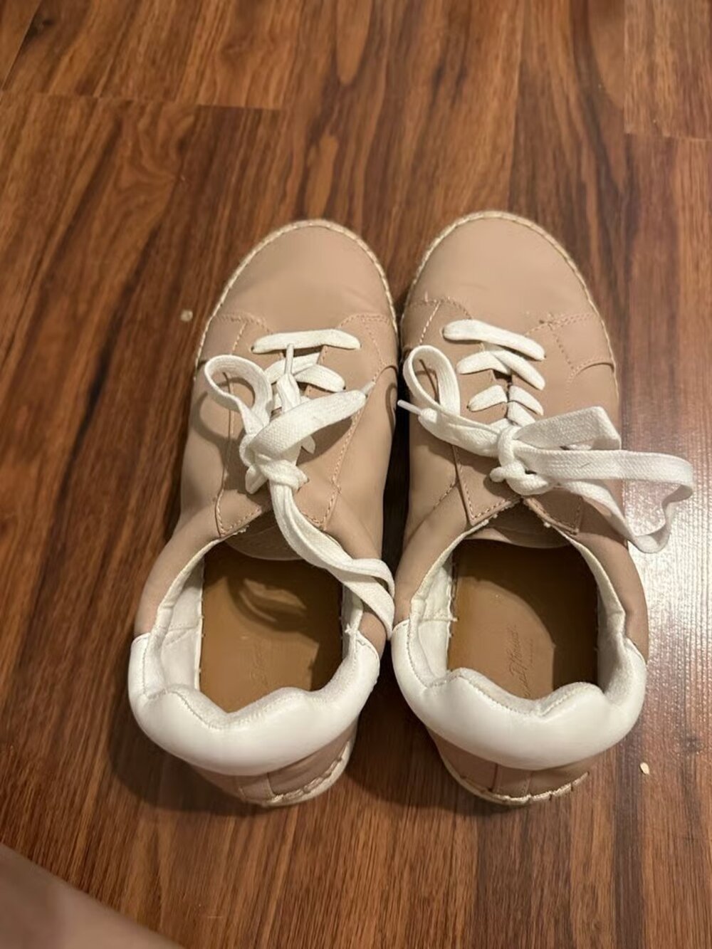 Beige Casual Daily Sneakers